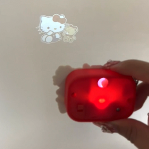 Hello Kitty Mini Light Projection Camera Keychain Accessory Japan Original