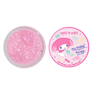 My Melody & Kuromi x Wet n Wild Glitter Gel (My Melody) Beauty MARKWINS