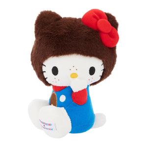 Hello Kitty x Monchhichi 7" Overalls Plush (Hello Kitty) Plush Aliquantum International Inc