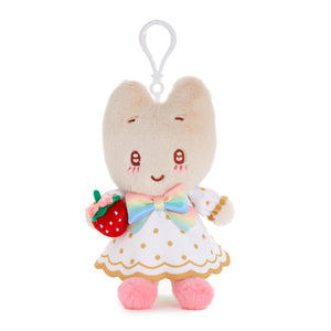 Marron Cream Plush Mascot Clip (Strawberry Rainbow Series) Plush NAKAJIMA CORPORATION