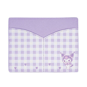 Kuromi Gingham Travel Wallet Bags Global Original