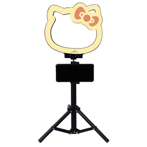 Hello Kitty x Impressions Vanity 10" Desktop Ring Light Tripod Beauty Impressions Vanity Co.