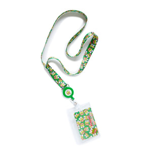 Keroppi ID Badge Holder (All-Over Series) Accessory NAKAJIMA CORPORATION