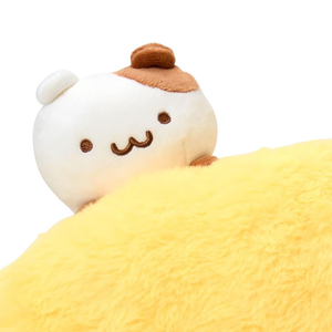 Pompompurin Plush Throw Pillow (Friendship Time Series) Plush Japan Original