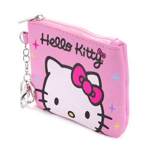 Hello Kitty Pink Keychain Card Case Bags JACMEL JEWELRY INC