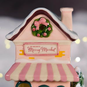 My Melody's Merry Market Ceramic Candle House Home Goods Blue Sky Clayworks