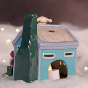 Cinnamoroll's Sweet Shoppe Ceramic Candle House Home Goods Blue Sky Clayworks