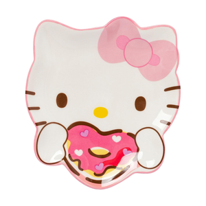 Hello Kitty Heart Donut Ceramic Spoon Rest Home Goods Silver Buffalo LLC