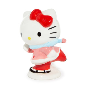 Hello Kitty Holiday Ski Ceramic Mug and Figurine Gift Set Home Goods Blue Sky Clayworks