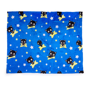 Chococat Starry Night Throw Blanket Home Goods Printful