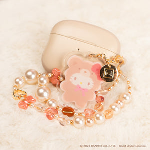 Hello Kitty Latte Bear Beaded Charm Mobile Phone Wrist Strap Accessory Hamee.com - Hamee US