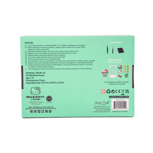 Hello Kitty DIY Miniature Bookstore Toys&Games Hands Craft