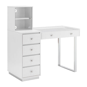 Hello Kitty x Impressions Vanity SlayStation Duet Vanity Desk Home Goods Impressions Vanity Co. Silver