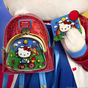 Hello Kitty x Loungefly 50th Anniversary Classic Coin Purse Mini Backpack Bags Loungefly