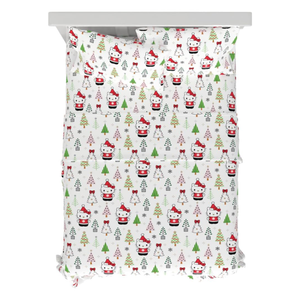 Hello Kitty Holiday Cotton Flannel Sheet Set Home Goods Franco Manufacturing Co Inc WHITE/MULTI FULL