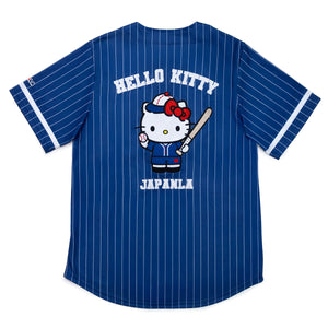 Hello Kitty x JapanLA Baseball Jersey (Blue) Apparel JapanLA