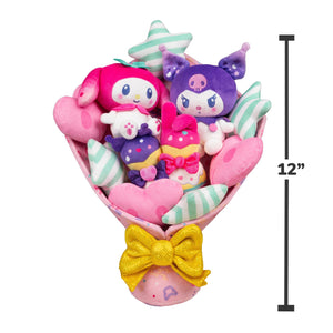 My Melody & Kuromi 12" Anniversary Plush Bouquet Plush Jazwares