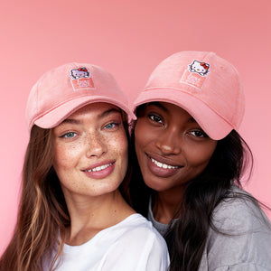 Hello Kitty x Love Your Melon Speckled Hero Cap (Pink) Accessory Love Your Melon