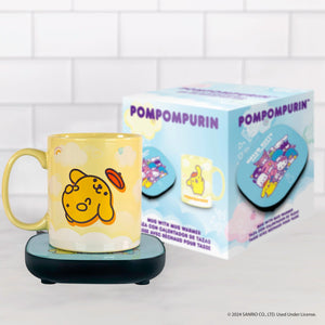 Pompompurin Coffee Mug & Warmer Set Home Goods Uncanny Brands Wholesale