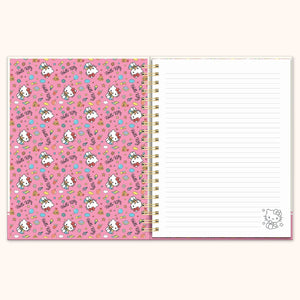 Hello Kitty x Studio Oh! College Letters Extra-Large Spiral Notebook Stationery Studio Oh!