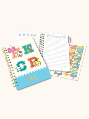 Hello Kitty and Friends x Studio Oh! College Letters Blue Agatha Notebook Stationery Studio Oh!