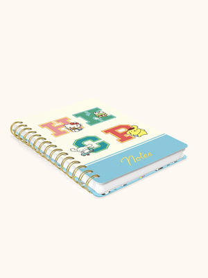 Hello Kitty and Friends x Studio Oh! College Letters Blue Agatha Notebook Stationery Studio Oh!