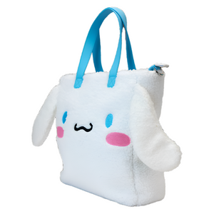 Cinnamoroll x Loungefly Sherpa Tote Bag With Coin Bag Bags LOUNGEFLY