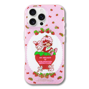 My Melody x Sonix Strawberry Shortcake iPhone Case Accessory BySonix Inc. PINK iPhone 16 Pro