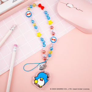 Tuxedosam Beaded Charm Mobile Phone Wrist Strap