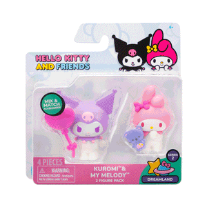 Hello Kitty and Friends 2-pc Figure Pack (Series 2: Dreamland) Toys&Games License 2 Play Toys
