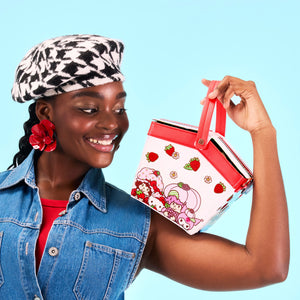 Hello Kitty and Friends x Loungefly Strawberry Shortcake Figural Crossbody Bag Bags Loungefly