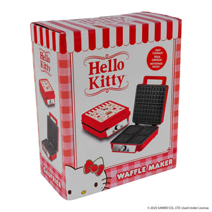 Hello Kitty Deluxe Waffle Maker (Red) Home Goods Uncanny Brands Wholesale