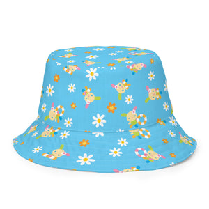 U*SA*HA*NA Pool Party Reversible Bucket Hat Accessory Printful