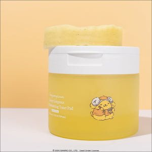 Pompompurin x ByUR Honey Gorgeous Keep Moisturizing Toner Pad (70 Count) Beauty ByUR US