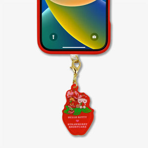 Hello Kitty and Friends x Sonix Strawberry Shortcake Charging Port 3-Pc Charms Set (Apple, Blueberry, Orange) Accessory BySonix Inc.