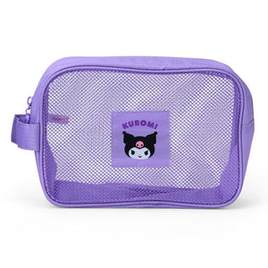 Kuromi 2-pc Travel Pouch Set Bags Japan Original