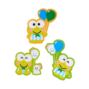 Keroppi 10-pc Mini Sticker Pack (Adventure Balloon Series) Stationery Japan Original