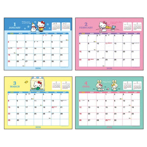Hello Kitty 2026 Desk Calendar Stationery Japan Original