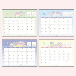 LittleTwinStars 2026 Desk Calendar Stationery Japan Original