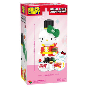 Hello Kitty Holiday Nutcracker Decoration Building Set Toys&Games Brickcraft