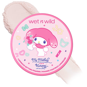 My Melody & Kuromi x Wet n Wild Luminous Setting Powder (My Melody) Beauty MARKWINS