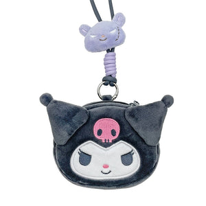 Kuromi 2-Way Bestie Lanyard Pouch Accessory Global Original