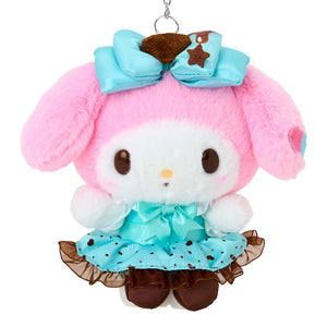 My Melody Plush Mascot Keychain (Chocolate Mint Series) Accessory Japan Original
