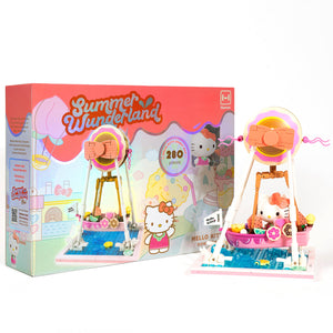 Hello Kitty Summer Wunderland Theme Park Building Blocks (Donut Ship)