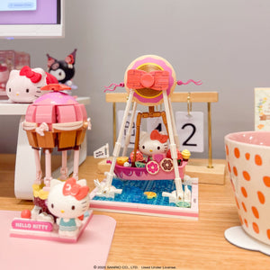 Hello Kitty Summer Wunderland Theme Park Building Blocks (Donut Ship) Toys&Games Hamee.com - Hamee US