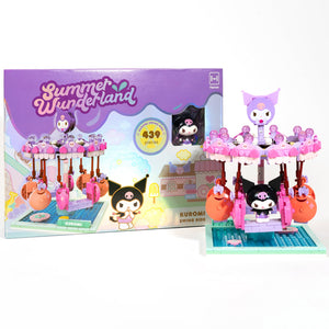 Kuromi Summer Wunderland Theme Park Building Blocks (Swing Ride)