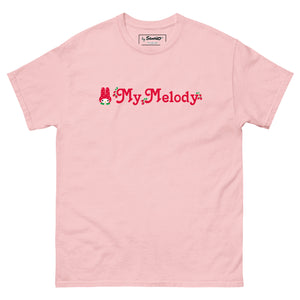 My Melody Strawberry Logo Tee Apparel Printful Light Pink S