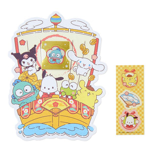 Sanrio Characters Enclosure Envelope 3-pc Set Stationery Japan Original