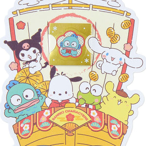 Sanrio Characters Enclosure Envelope 3-pc Set Stationery Japan Original
