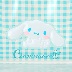 Cinnamoroll Clear Gingham Zipper Pouch Bags Japan Original